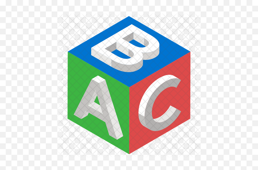Abc Blocks Icon - Isometric Toys Png,Abc Blocks Png
