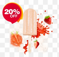 Strawberry Carrot Popsicle - Strawberry Png,Popsicles Png