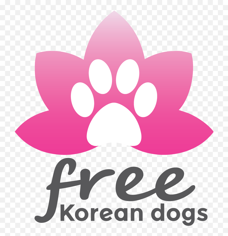 Free Korean Dogs - Help Us End The Korean Dog Meat Trade Free Korean Dogs Logo Png,Pink Dog Logo