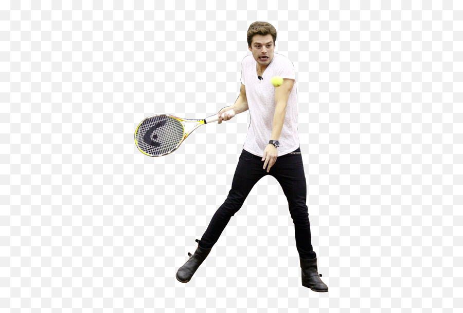 Transparent Sebastian Playing Tennis - Transparent Sebastian Stan Png,Sebastian Stan Transparent