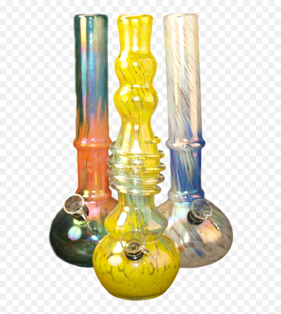 Download Hd 12 Soft Glass Water Pipe - Bong Transparent Png Bong,Bong Transparent Png