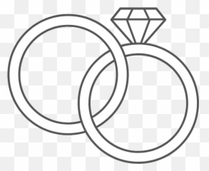 Wedding - Line Art png