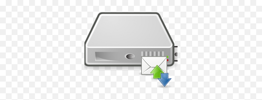 Email Server - Portable Png,Server Icon Ppt