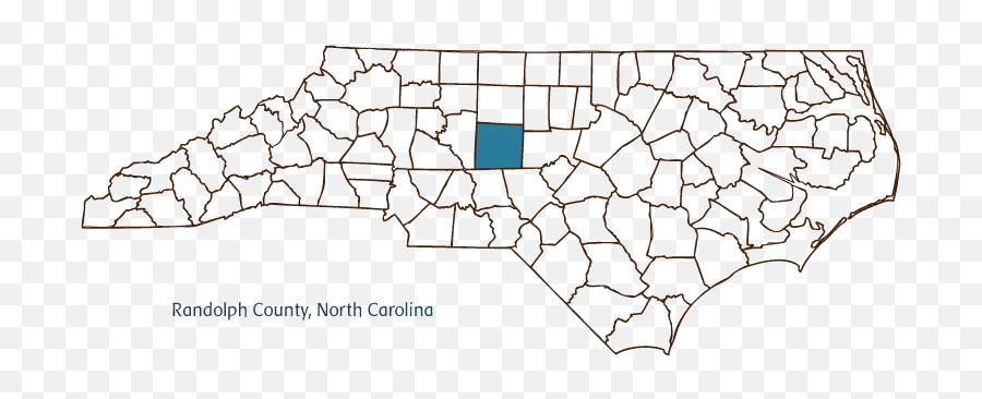 Randolph County - Randolph County Nc On The Map Png,Icon On Randolph