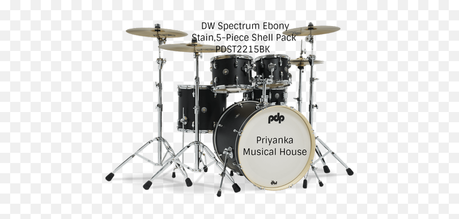 Musical Drum Set - Dw Acoustic Drum 5 Set Png,Pearl Icon Curved Rack