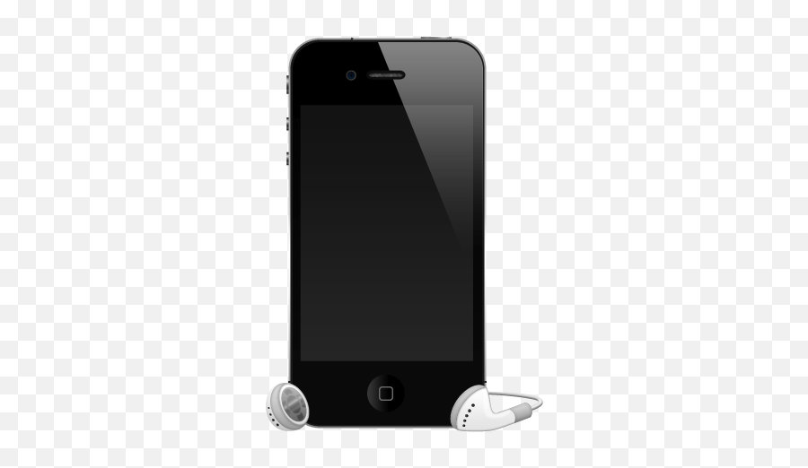 Iphone 4g Headphones Icon Free Download As Png And Ico - Iphone And Headphones Png Vector,Headphones Icon Transparent