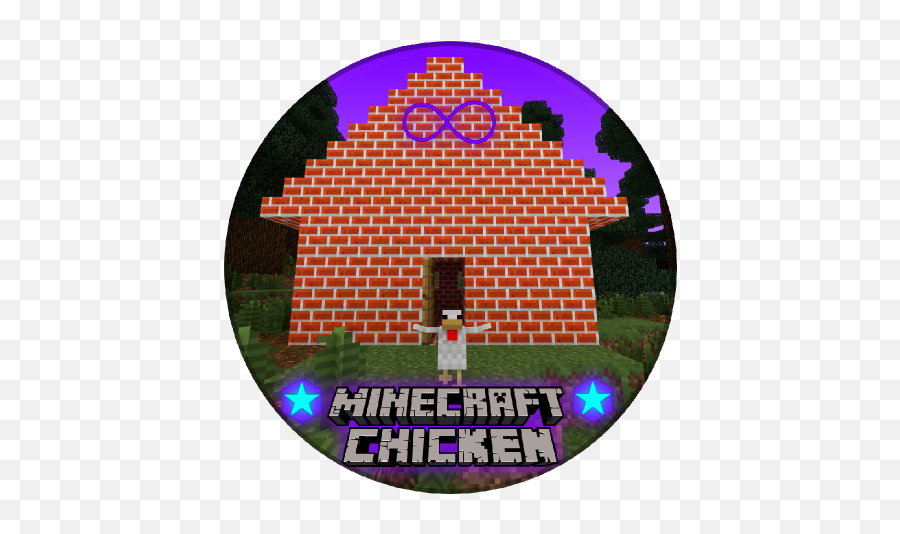 Minecraft Chicken Infinity - Circle Png,Minecraft Chicken Png