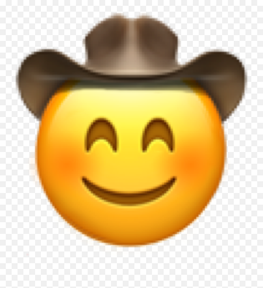 Cowboy Emoji Smiling 294613712026211 By Mangooyooshi - Happy Png,Cowgirl Icon