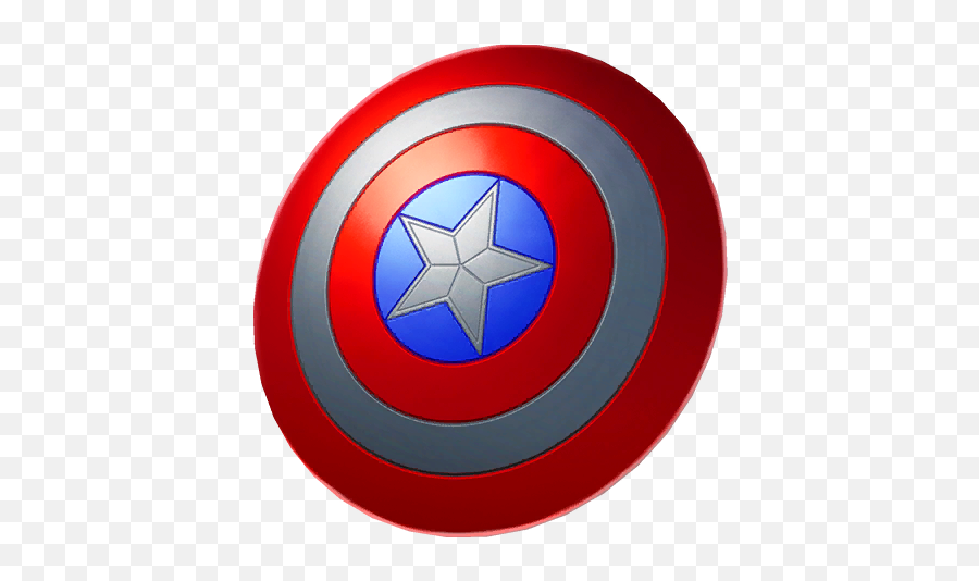 Captain Americas Shield - Fortnite Captain America Shield Png,Captain America Logo Png
