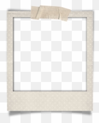 Blank Polaroid Transparent Png - Old Frame