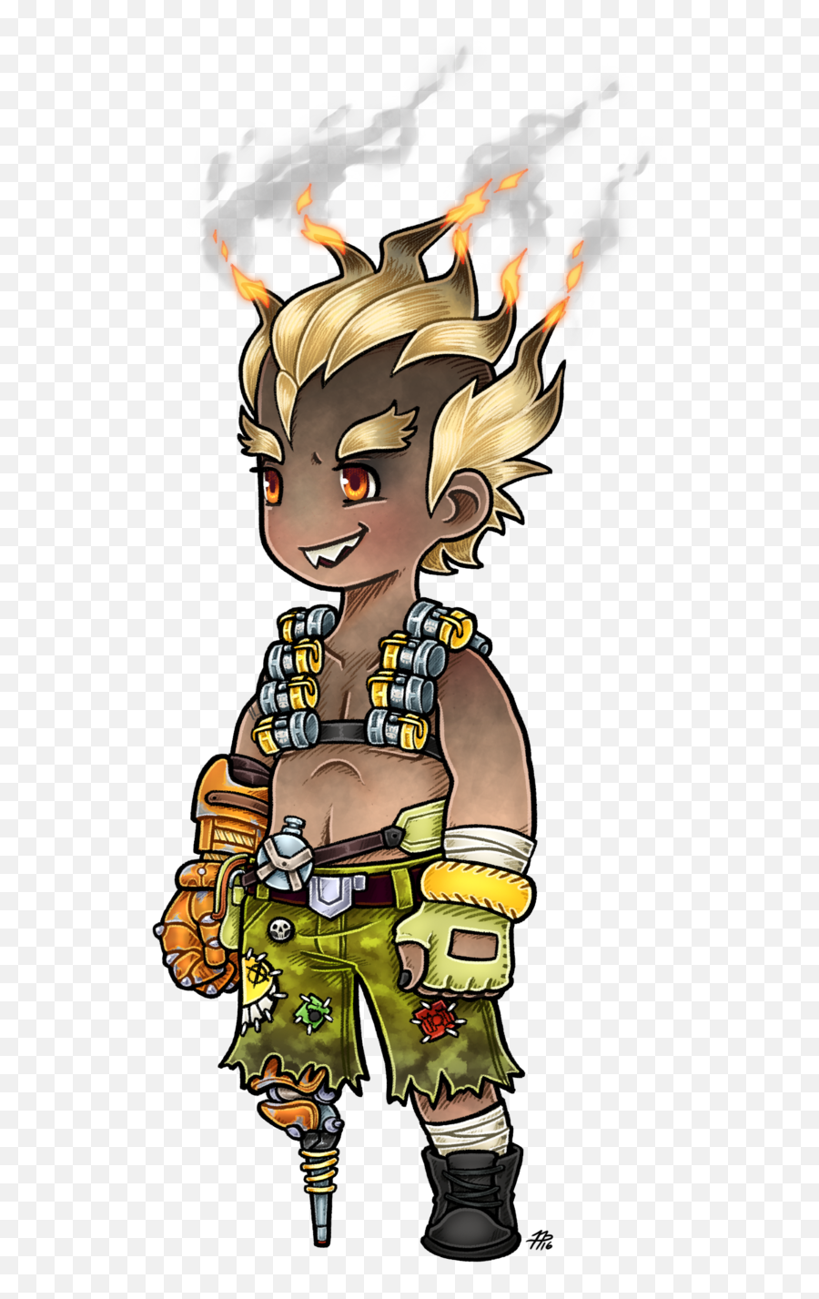 Ff Styled By Png Junkrat