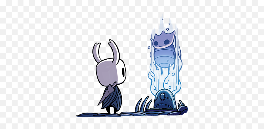 Hollow Knight - Hollow Knight Kickstarter Characters Png,Hollow Knight Png