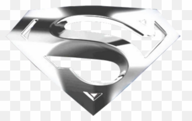 Silver Superman Logo Png Image