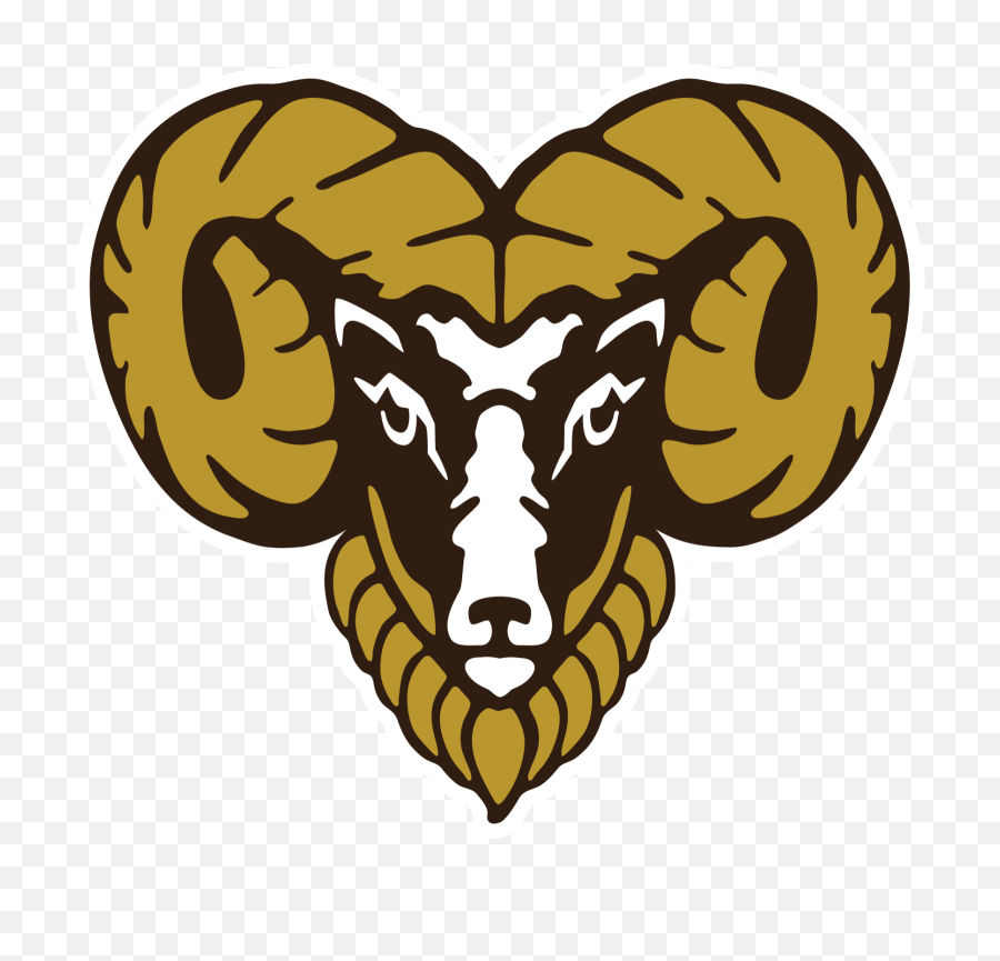 Ram Logo - Highlands High School Rams Transparent Cartoon Gold Aries Ram Logo Png,Rams Png