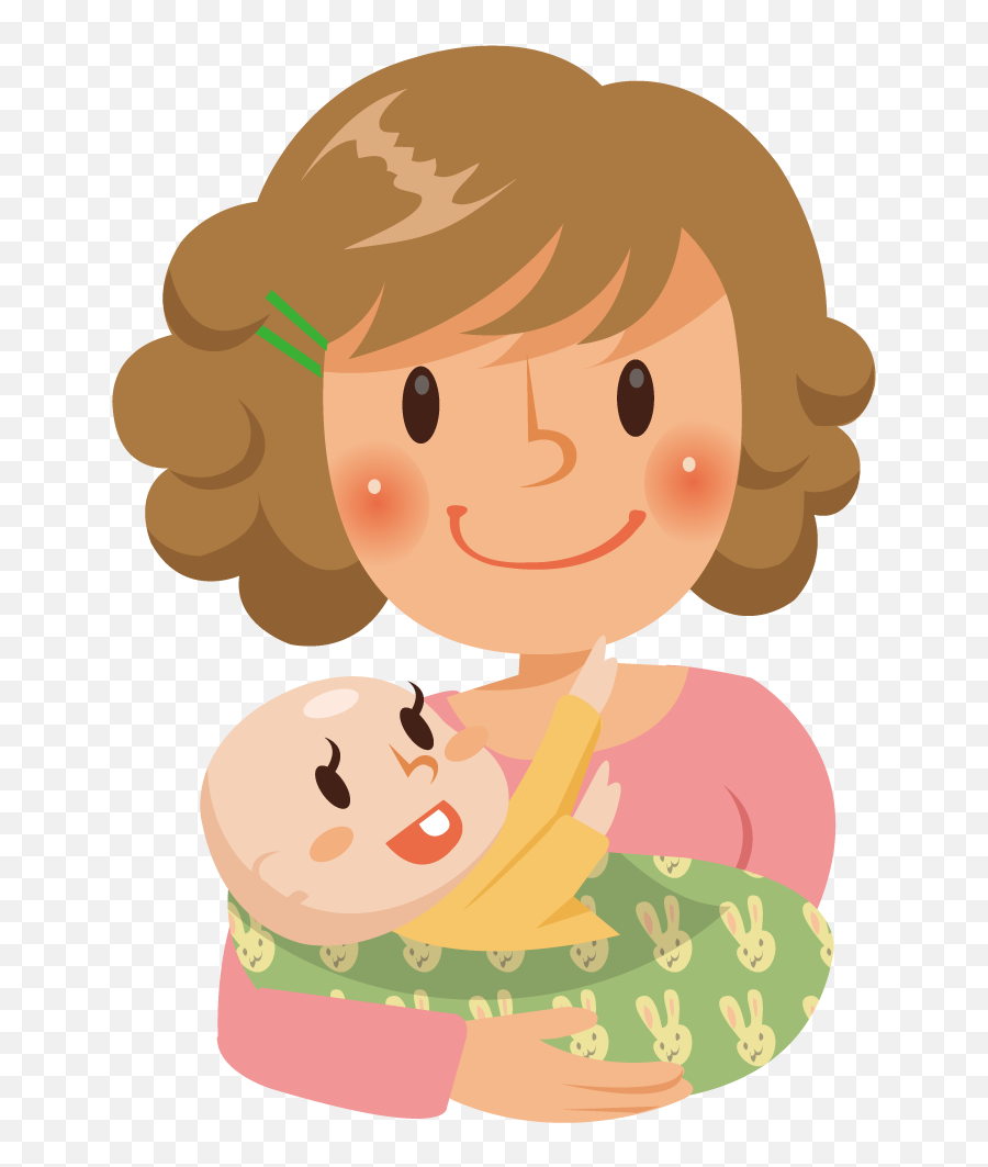 Child Drawing Mother Free Transparent - Mom And Baby Png Vector,Emotion Png