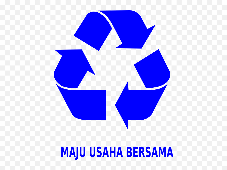 Blue Recycle Symbol Clip Art - Vector Clip Art Recycle Symbol Png,Recycle Logo Png