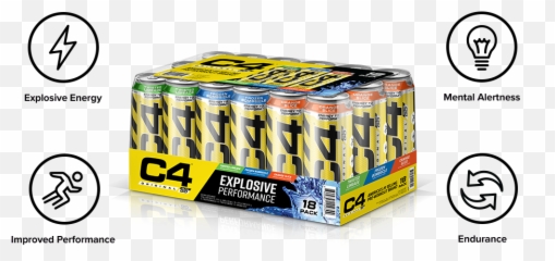 Exclusive C4 Carbonated 18 - Pack Costco Fuel Your Icon png