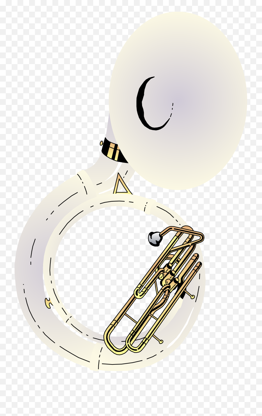 Sousaphone Png Clip Arts For Web - Sousaphone,Sousaphone Png