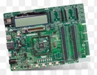 Explorer 1632 Development Board - Microchip Technology Explorer 16 32 Development Kit Png,Microchip Png