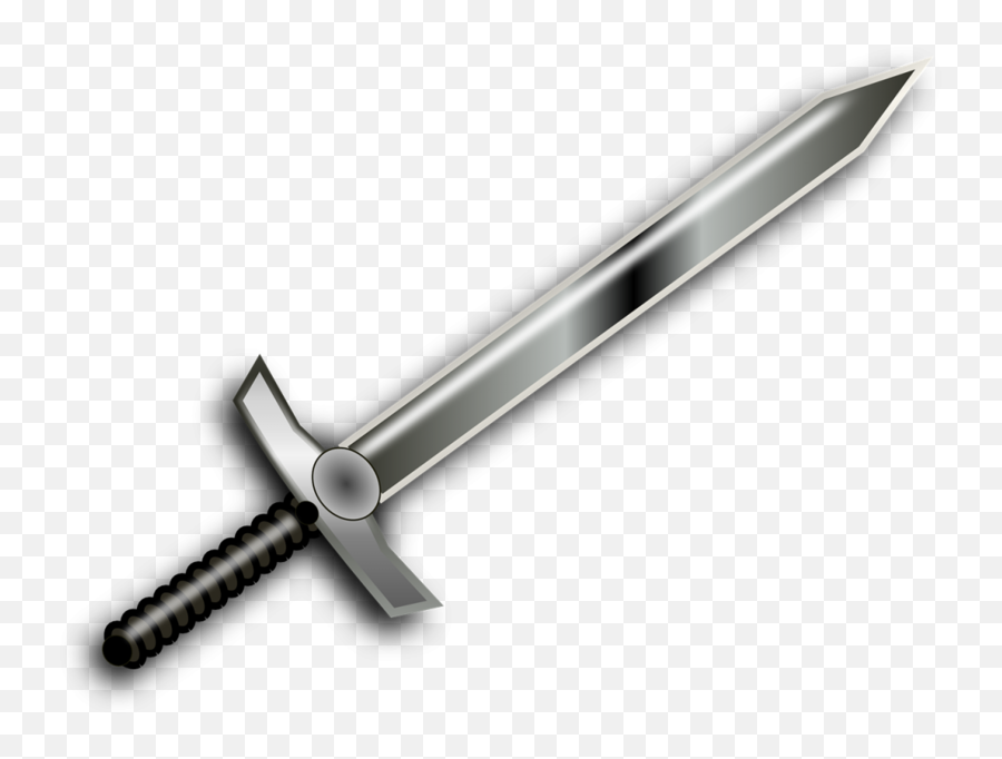 Download Free Png Sword Clipart Espada 9 - Dlpngcom Transparent Double Edge Sword,Sword Clipart Transparent Background