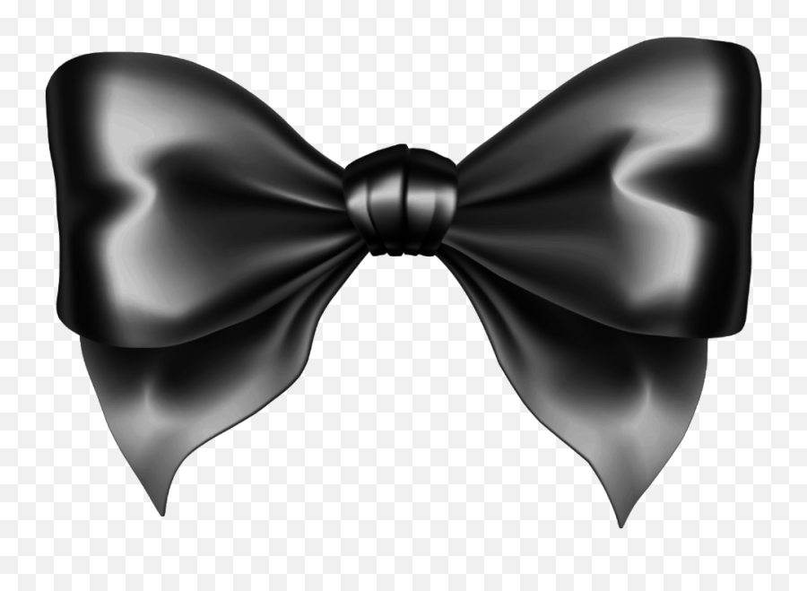 Ribbon Bow Tie Lazo Cinta - Moño Negro Png,Lazo Png