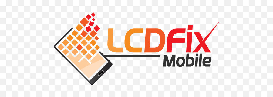 Modern Professional Cell Phone Logo Design For Lcdfix - Graphic Design Png,Phone Logo