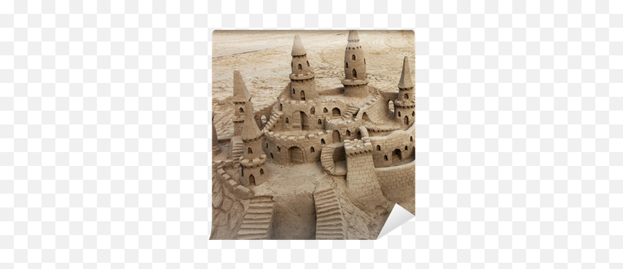 Sand Castle Wall Mural U2022 Pixers We Live To Change - Sand Slot Png,Sand Castle Png
