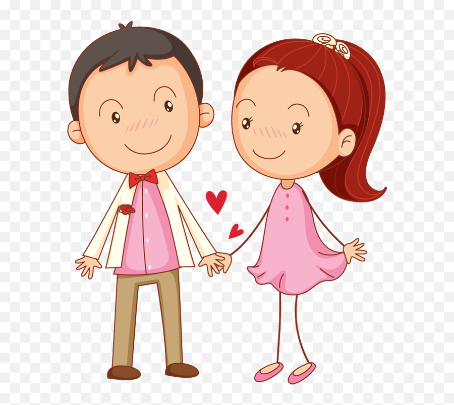 Stunning Cliparts - Couple Cartoon Png Transparent,Happy Couple Png