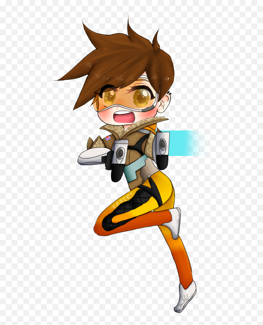 Overwatch Tracer Png 3 Image - Cartoon,Overwatch Tracer Png