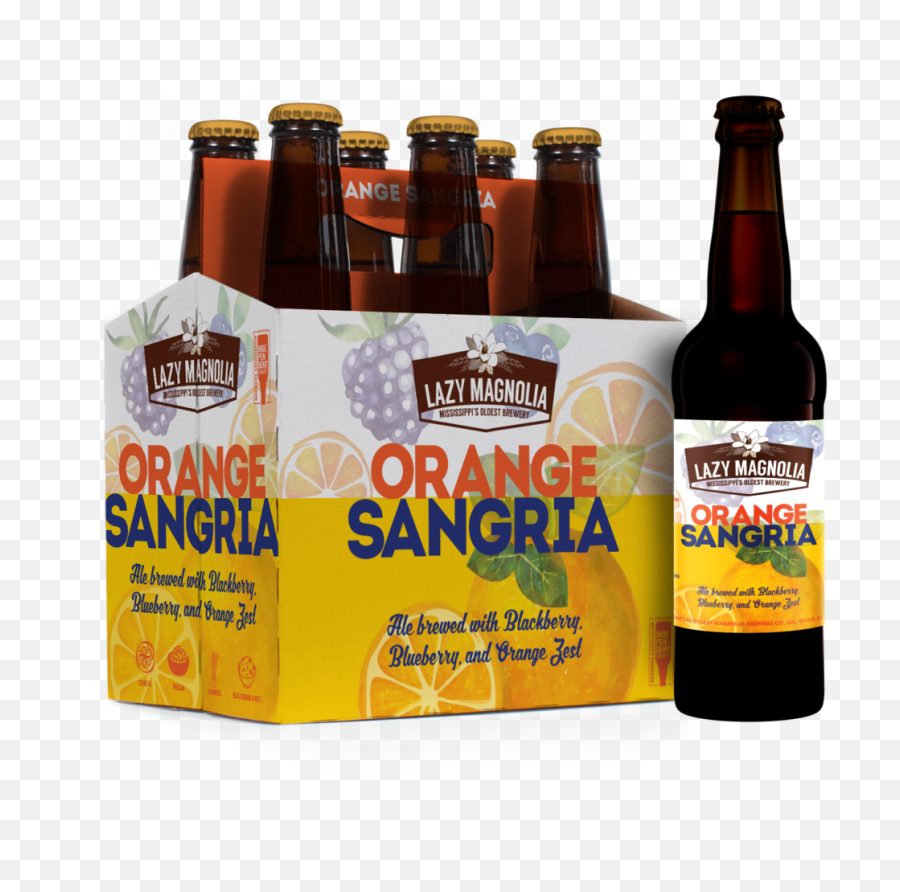 Orange Sangria Lazy Magnolia Brewery - Black Ipa Beer Png,Sangria Png