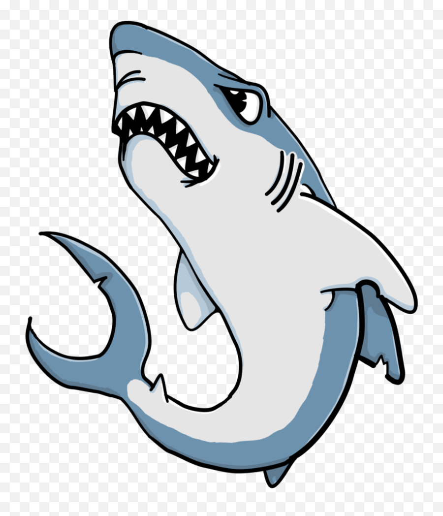 Shark Animated Cartoon Clip Art - Sharks Png Download 817 Animated Shark Png,Shark Transparent Background