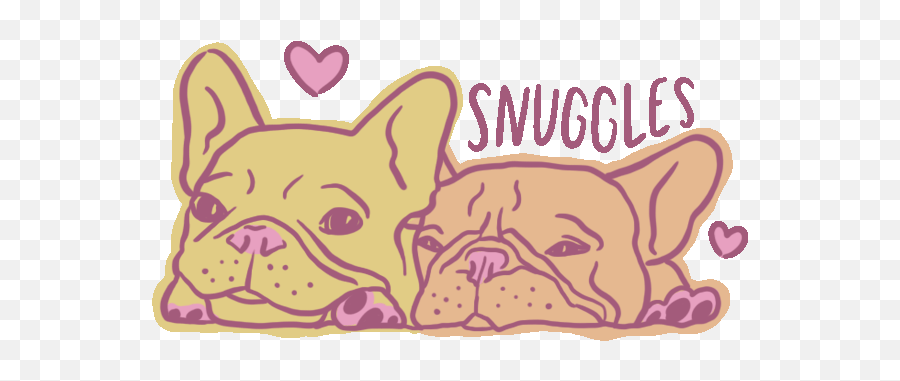 The Frenchie Sticker Pack - French Bulldog Png,Bulldog Transparent
