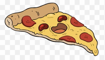 Cheese Pizza Clipart - Cartoon Slice Transparent png