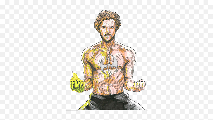 Iron Fist - Easy Iron Fist Drawing Png,Iron Fist Png