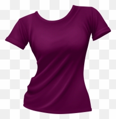 Female T Shirt Png Clip Art - Women T Shirt Png File,Lady Png