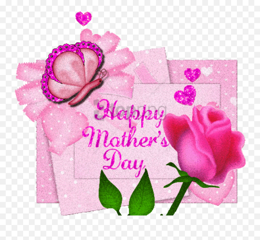 Happy Mothers Day Pink Roses Mom Png Transparent