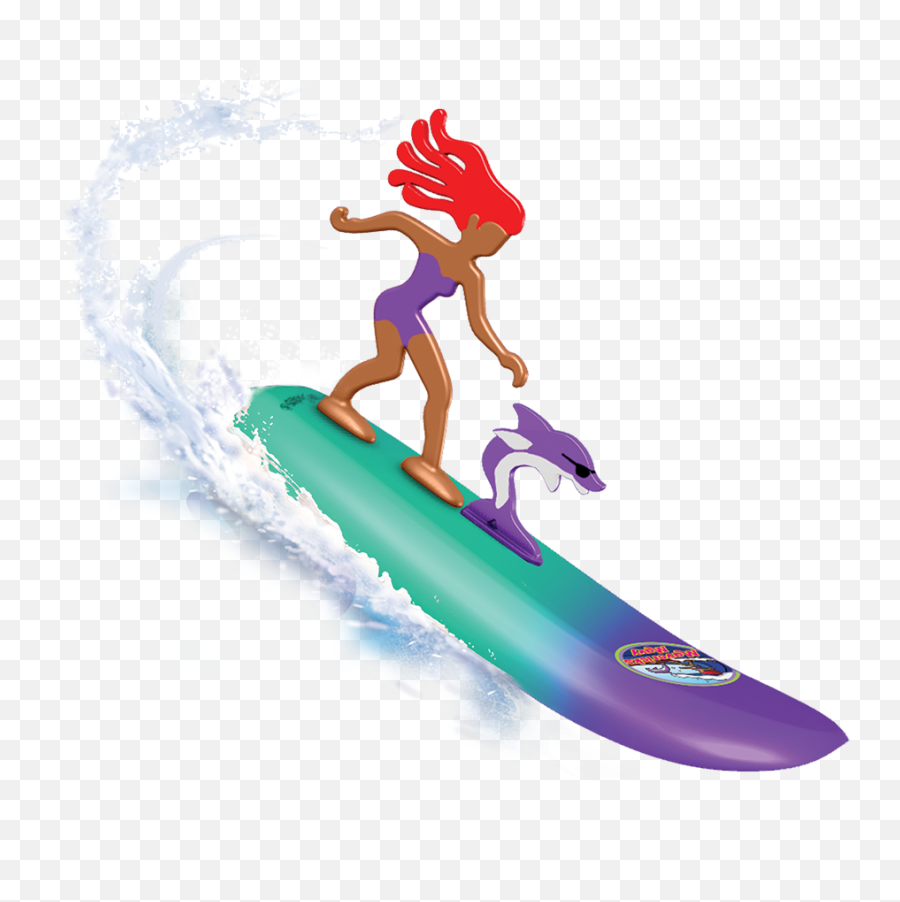 Surfer Dudes - Surfer Dudes Wave Powered And Surfboard Toy Png,Surfer Png
