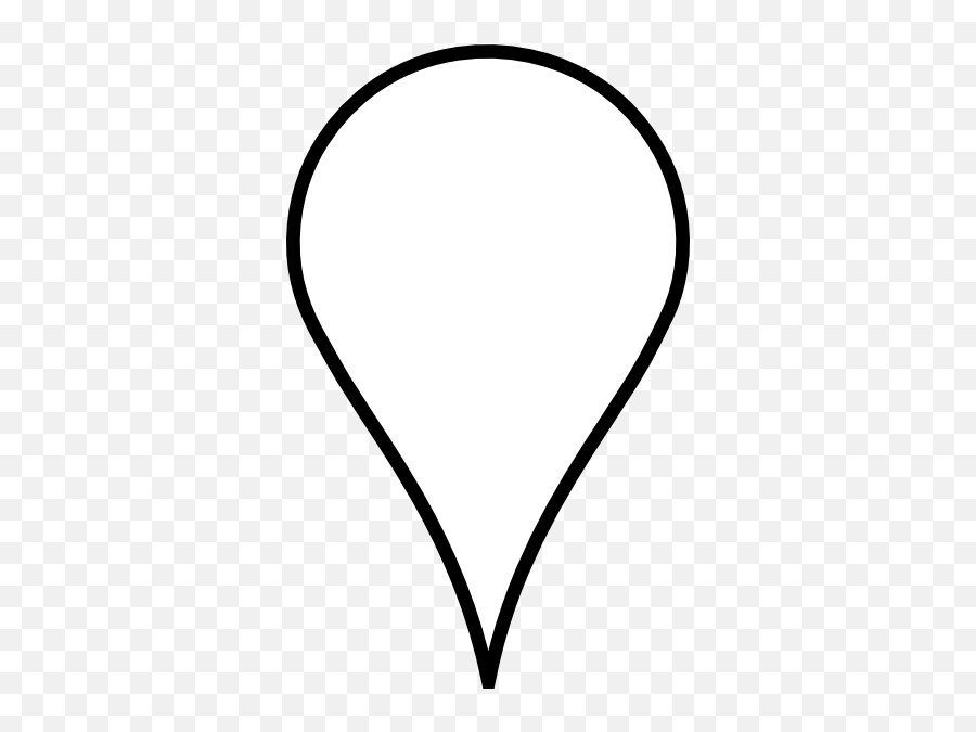 Clipart Info - Location Pin Icon White 372x594 Png Illustration,Pin Icon Png