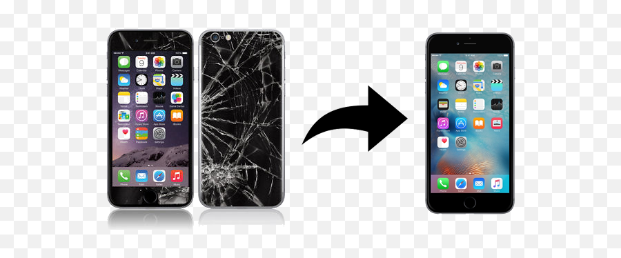 Broken Phone Png - Iphone 7 Plus Vs Iphone 6s Plus Size Iphone 6 Plus Y Iphone 8,Iphone 7 Png