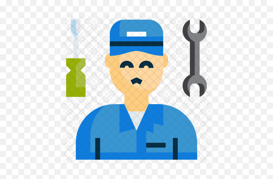 Mechanic Icon - Cartoon Png,Mechanic Png