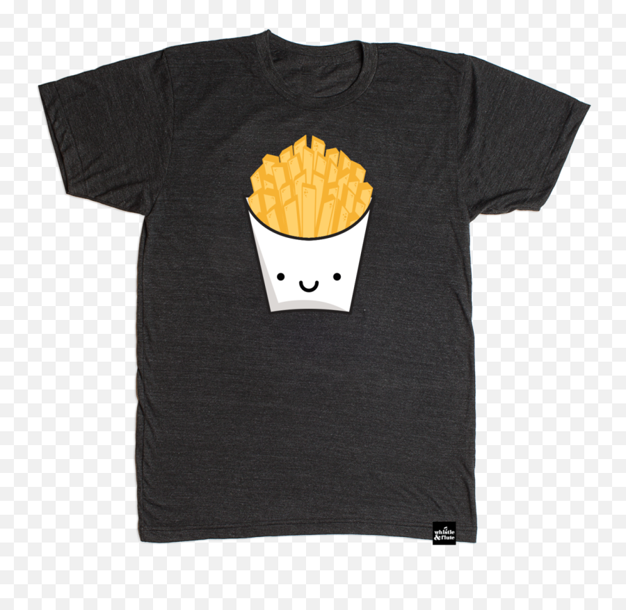 Kawaii French Fries T - Shirt Adult Unisex Png,French Fries Transparent