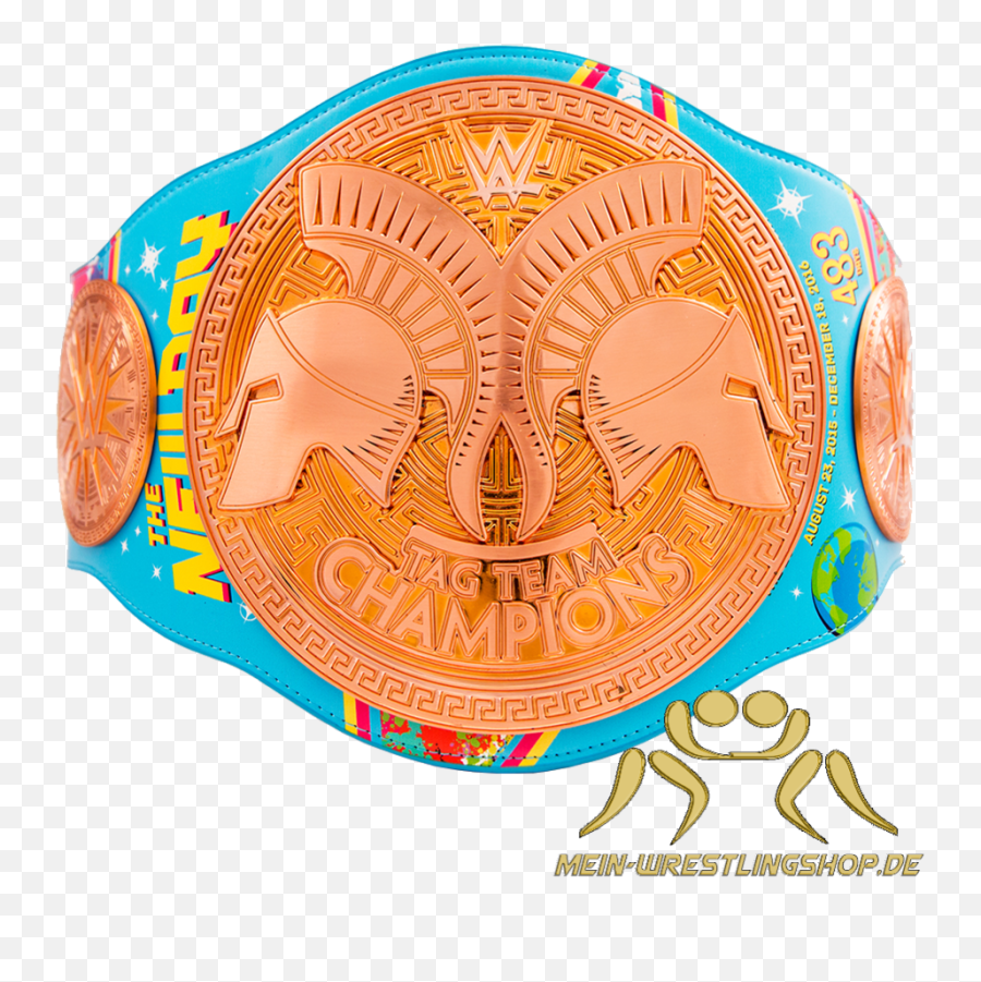 Download Wwe New Day Belt Png Image - New Day Wwe Backgrounds,New Day Png