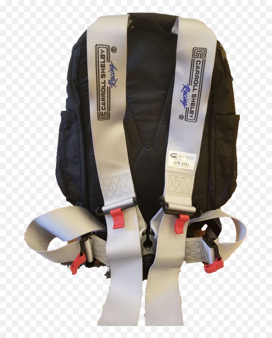 Carroll Shelby Racing 4 Point Harness Book Bag - Webbing Png,Book Bag Png