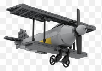 Lego Moc Albatros Ww1 Plane By Nukacolacap Rebrickable - Lego Ww1 Biplane Moc Png,Biplane Png