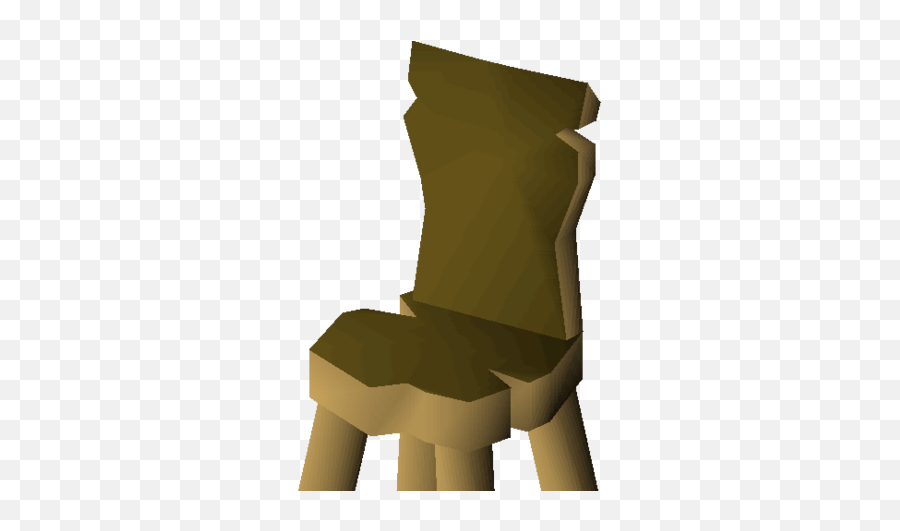 Crude Wooden Chair Old School Runescape Wiki Fandom - Art Png,School Chair Png