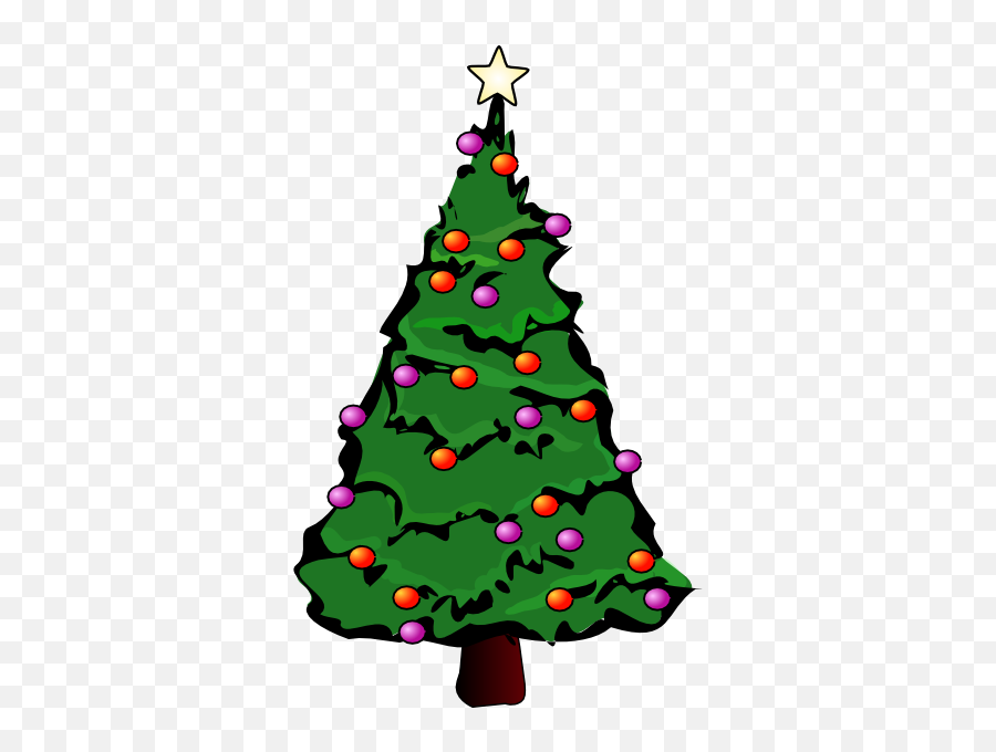 Christmas Tree Clip Art - Vector Clip Art Christmas Tree Hd Clipart Png,Small Tree Png