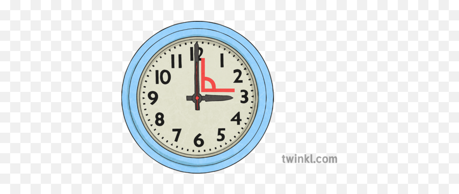 Clock Movable Hands Illustration - Twinkl Reloj En Blanco Y Negro Png,Clock Hands Png