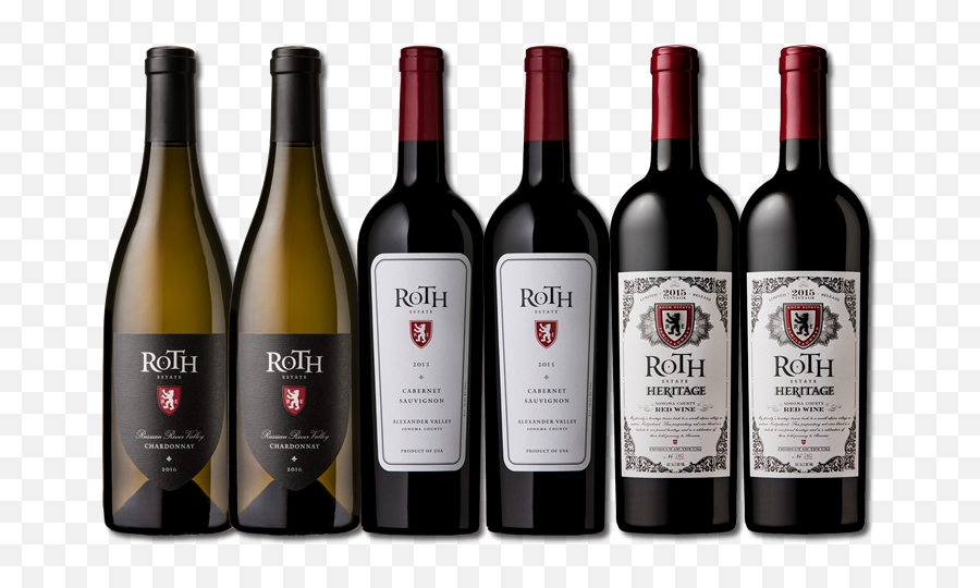 Roth Wine Guild Club Estate Winery - Roth Wine Png,Wine Bottles Png