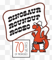 Dinosaur - Rounduprodeologo Nowplayingutahcom Dot Png,Dinosaur Logo