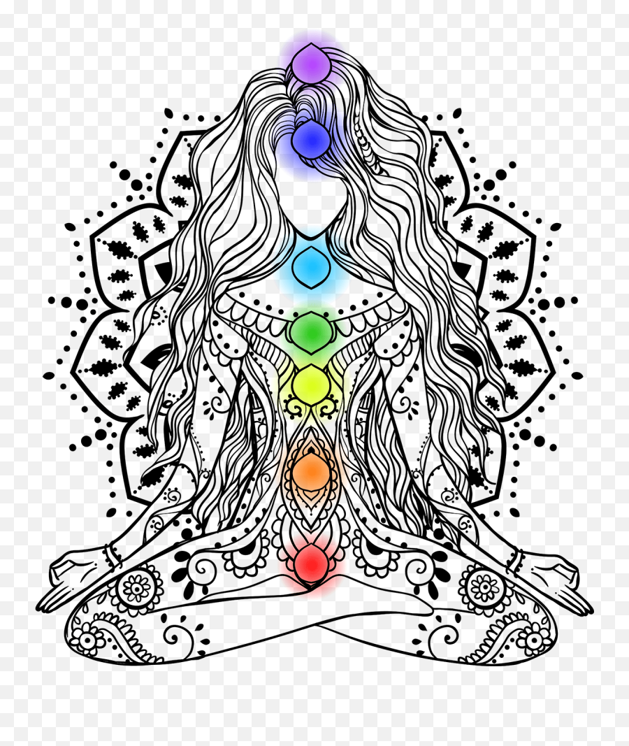 Chakra System - Om Chakra Png,Chakras Png